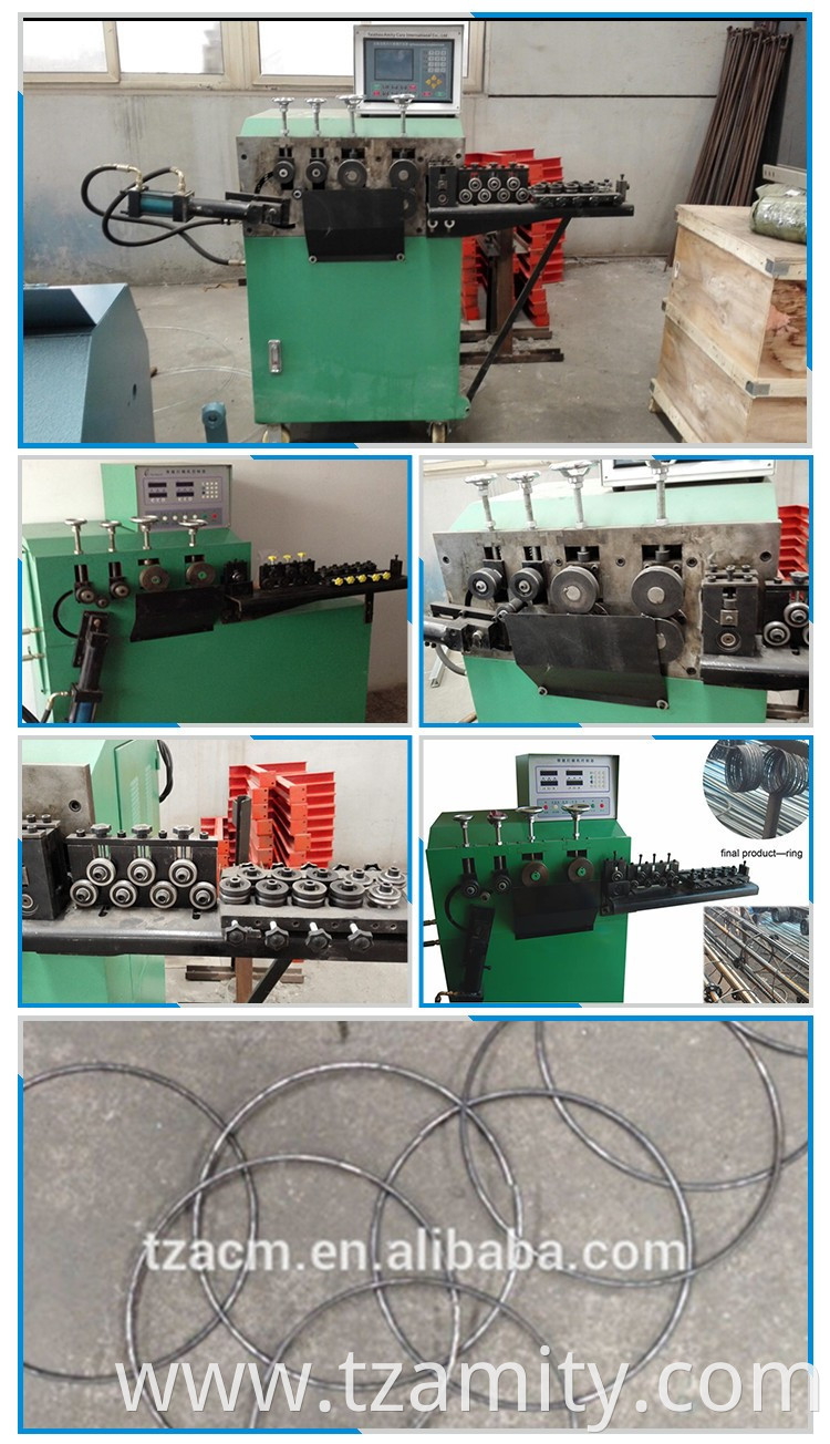 65-850mm automatic rebar steel wire circle forming machine